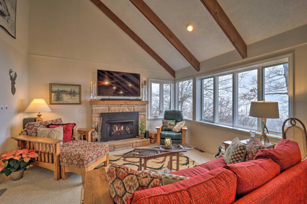 Beautiful Beech Mountain Condo With Private Balcony! Exterior foto