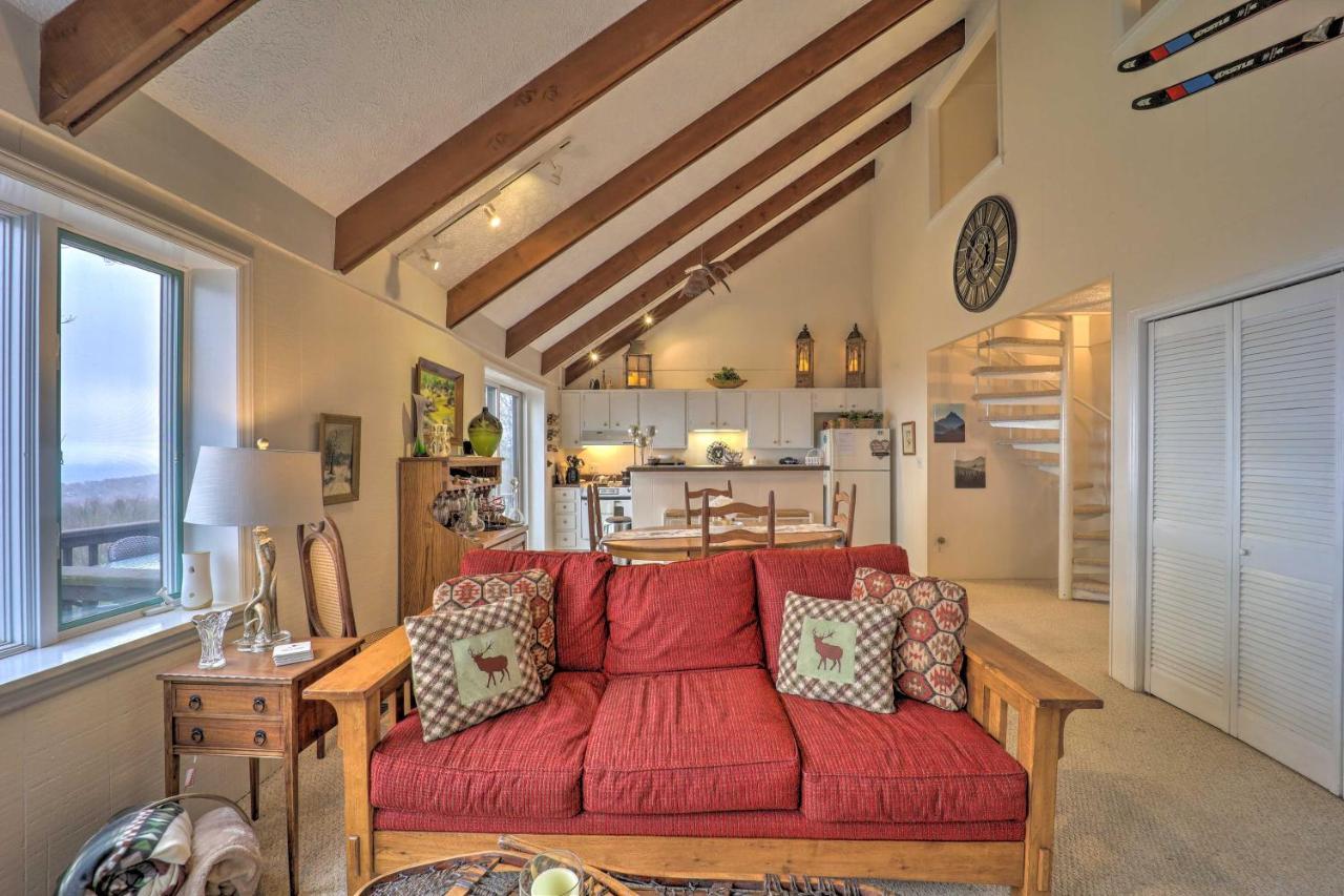 Beautiful Beech Mountain Condo With Private Balcony! Exterior foto