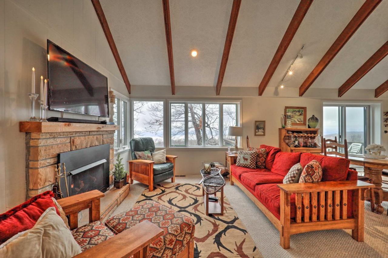 Beautiful Beech Mountain Condo With Private Balcony! Exterior foto