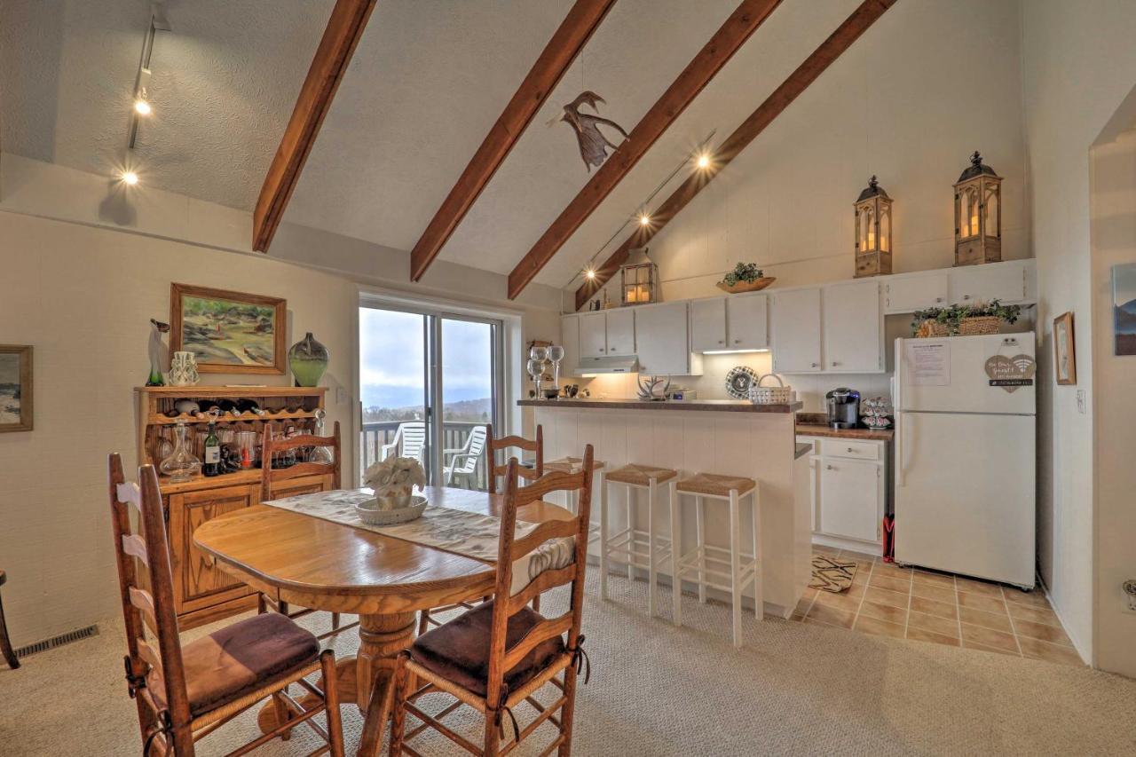 Beautiful Beech Mountain Condo With Private Balcony! Exterior foto