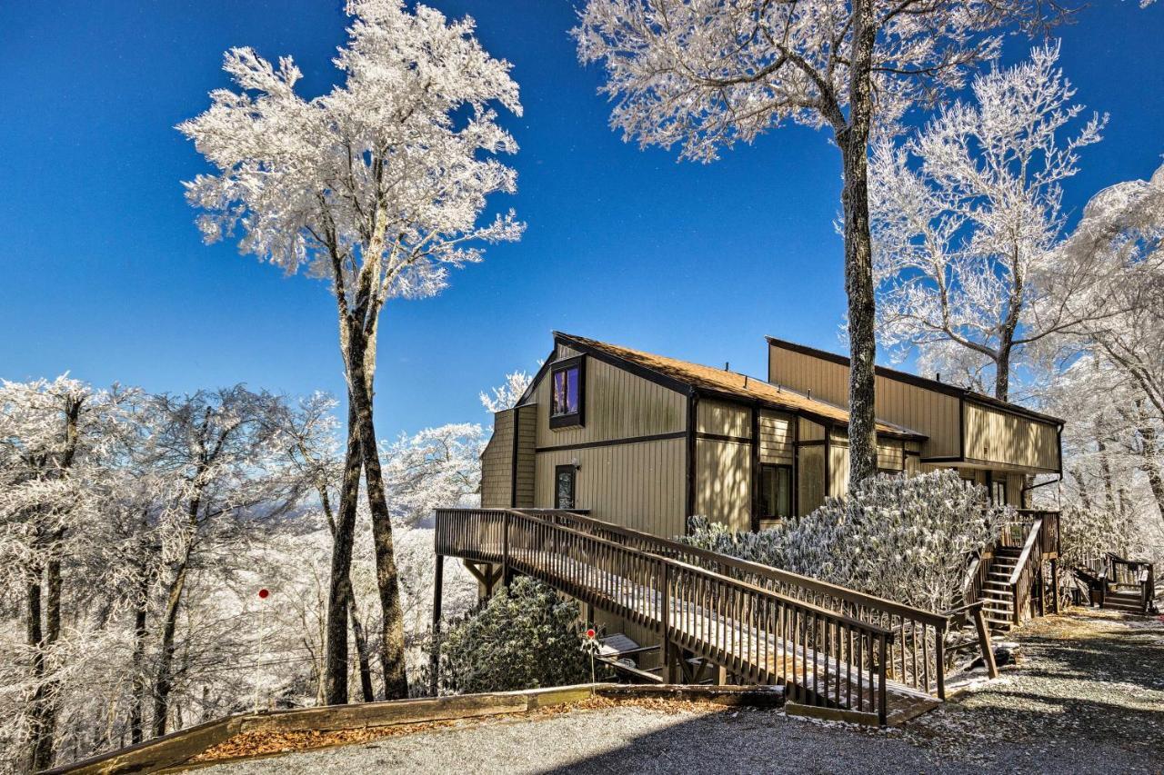 Beautiful Beech Mountain Condo With Private Balcony! Exterior foto