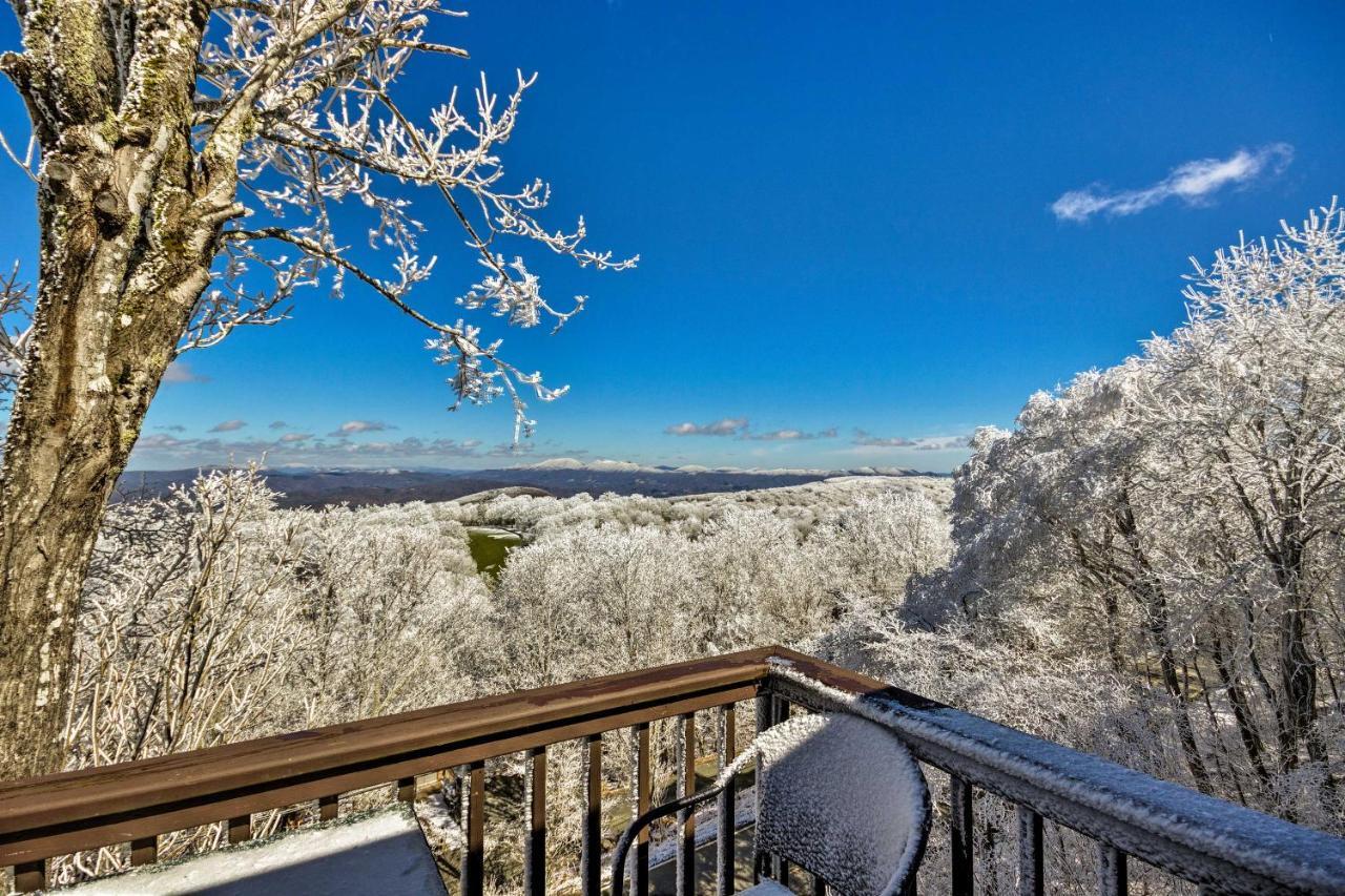 Beautiful Beech Mountain Condo With Private Balcony! Exterior foto